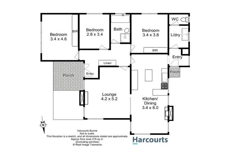 Floorplan of Homely house listing, 5 Arthur Street, Somerset TAS 7322