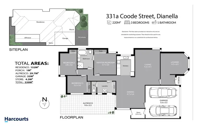 Floorplan of Homely unit listing, 331A Coode Street, Dianella WA 6059