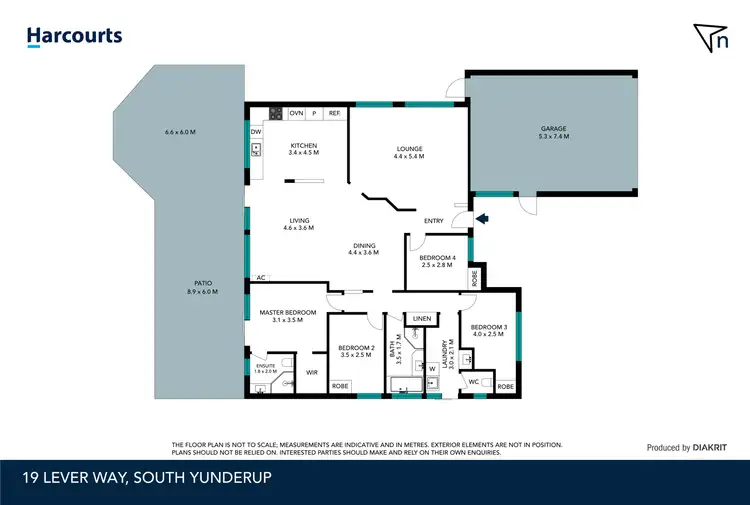 Floorplan of Homely house listing, 19 Lever Way, South Yunderup WA 6208