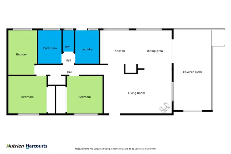 Floorplan of Homely house listing, 13 Christopher Street, Mcloughlins Beach VIC 3874