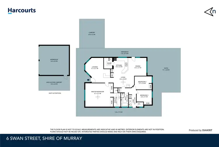 Floorplan of Homely house listing, 6 Swan Street, Ravenswood WA 6208