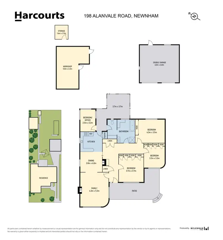 Floorplan of Homely house listing, 198 Alanvale Road, Newnham TAS 7248