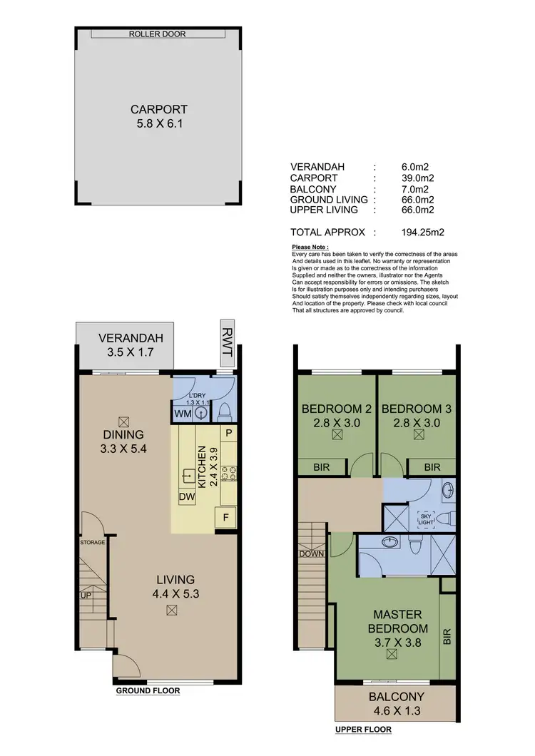 Floorplan of Homely house listing, 9 Fancourt Lane, Mount Barker SA 5251