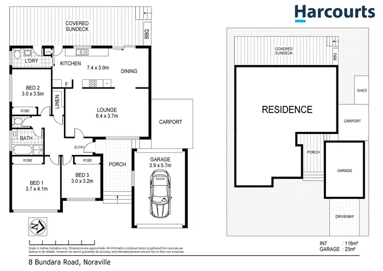 Floorplan of Homely house listing, 8 Bundara Road, Noraville NSW 2263