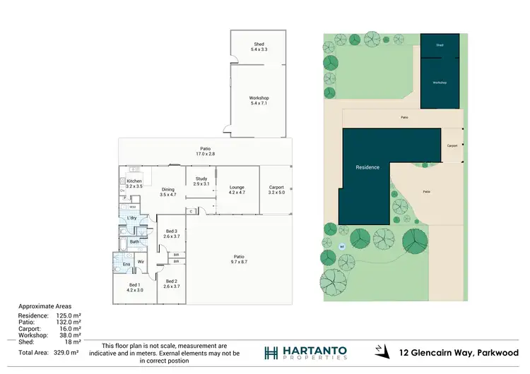 Floorplan of Homely house listing, 12 Glencairn Way, Parkwood WA 6147