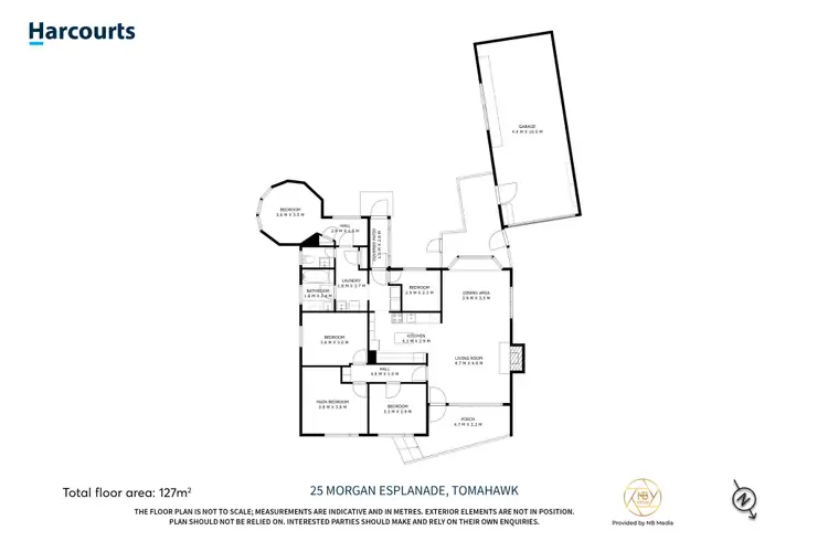 Floorplan of Homely house listing, 25 Morgan Esplanade, Tomahawk TAS 7262