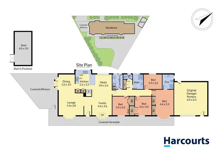 Floorplan of Homely house listing, 10 Farmillo Court, Lysterfield VIC 3156