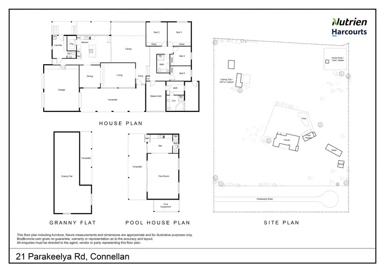 Floorplan of Homely house listing, 21 Parakeelya Road, Connellan NT 873