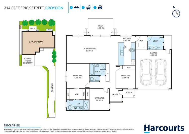 Floorplan of Homely house listing, 31a Frederick Steet, Croydon VIC 3136