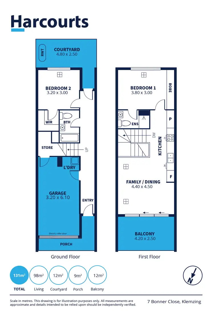 Floorplan of Homely house listing, 7 Bonner Close, Klemzig SA 5087