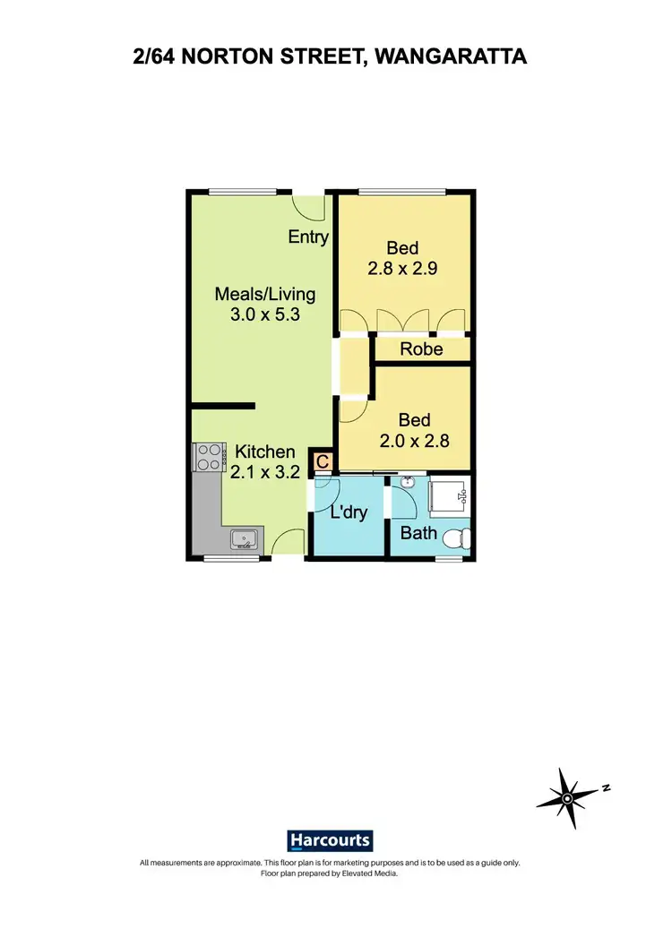 Floorplan of Homely house listing, 2/64 Norton Street, Wangaratta VIC 3677