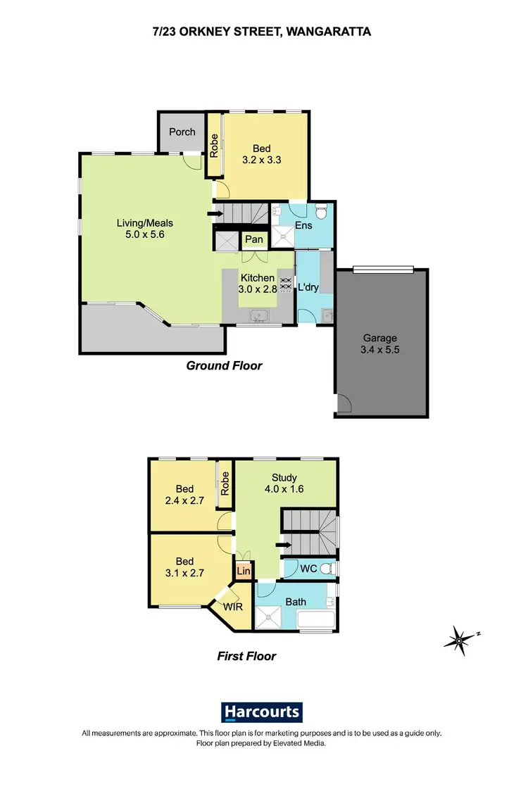 Floorplan of Homely house listing, 7/23 Orkney Street, Wangaratta VIC 3677