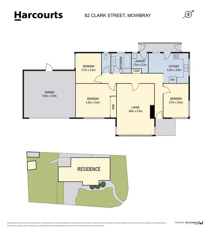 Floorplan of Homely house listing, 82 Clark Street, Mowbray TAS 7248