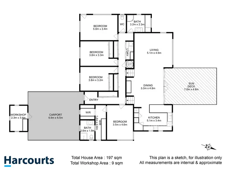 Floorplan of Homely house listing, 84 Lindhill Avenue, Geilston Bay TAS 7015
