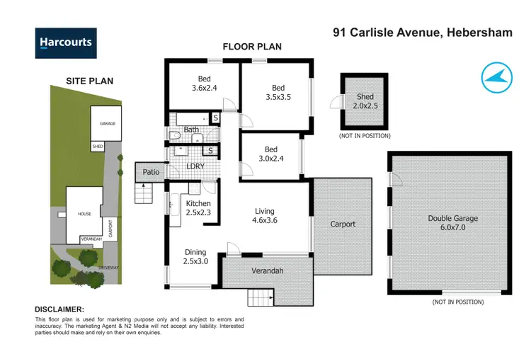 Floorplan of Homely house listing, 91 Carlisle Avenue, Hebersham NSW 2770