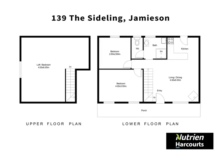 Floorplan of Homely house listing, 139 The Sideling, Jamieson VIC 3723