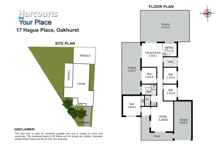 Floorplan of Homely house listing, 17 Hague Place, Oakhurst NSW 2761