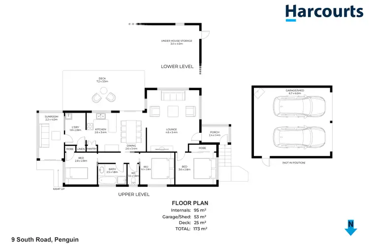 Floorplan of Homely house listing, 9 South Road, Penguin TAS 7316