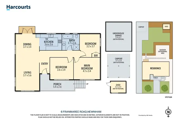 Floorplan of Homely house listing, 6 Franmaree Road, Newnham TAS 7248