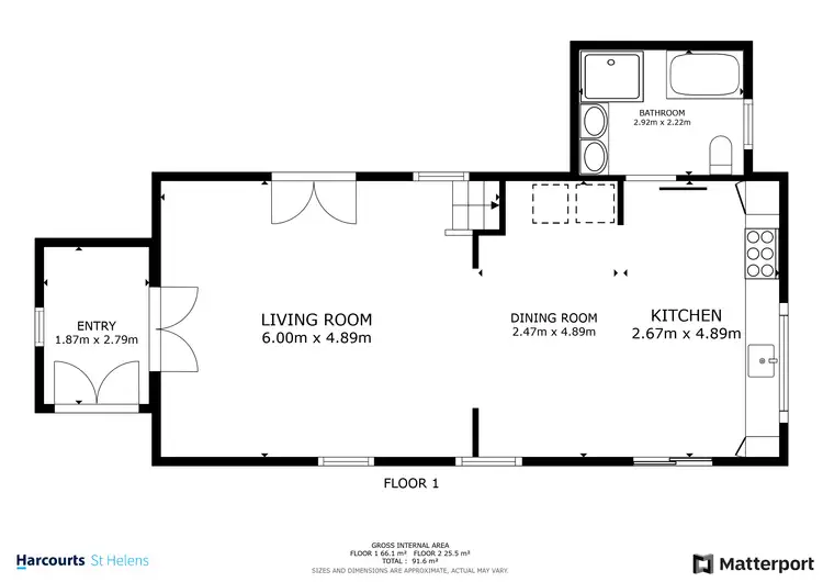 Floorplan of Homely house listing, 15 Lee Street, Rossarden TAS 7213