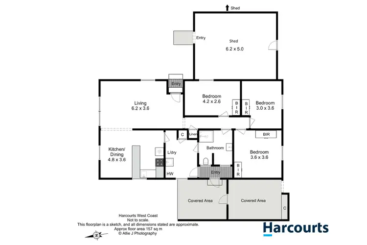 Floorplan of Homely house listing, 1 Celery Place, Rosebery TAS 7470