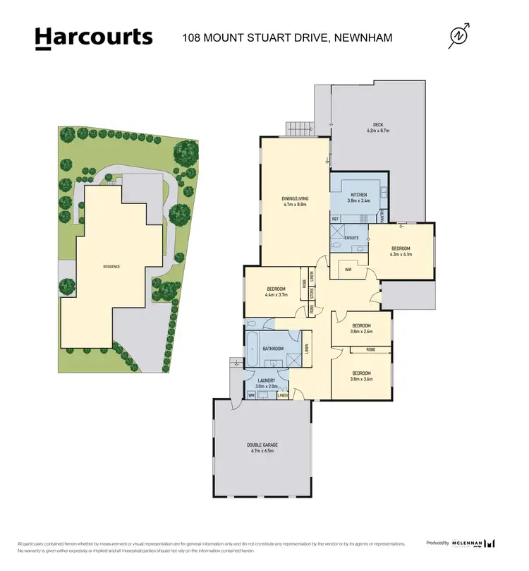 Floorplan of Homely house listing, 108 Mount Stuart Drive, Newnham TAS 7248