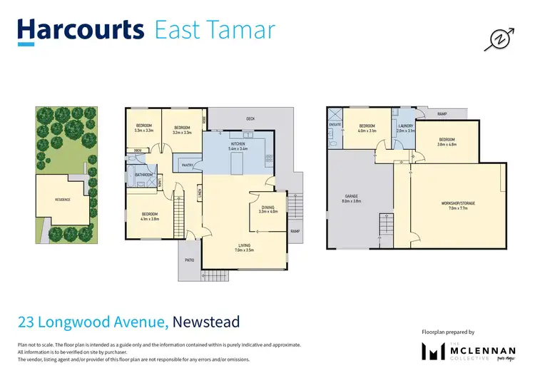 Floorplan of Homely house listing, 23 Longwood Avenue, Newstead TAS 7250