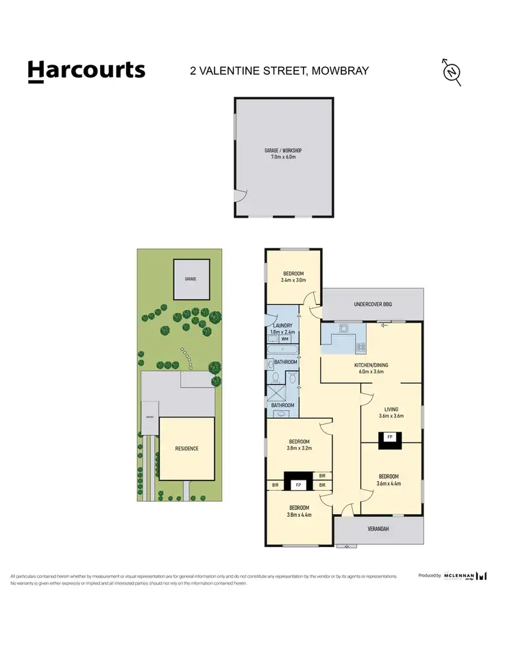 Floorplan of Homely house listing, 2 Valentine Street, Mowbray TAS 7248