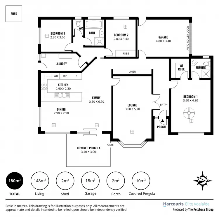 Floorplan of Homely house listing, 5 Sutherland Place, Golden Grove SA 5125
