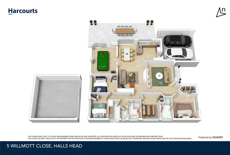 Floorplan of Homely house listing, 5 Willmott Close, Halls Head WA 6210