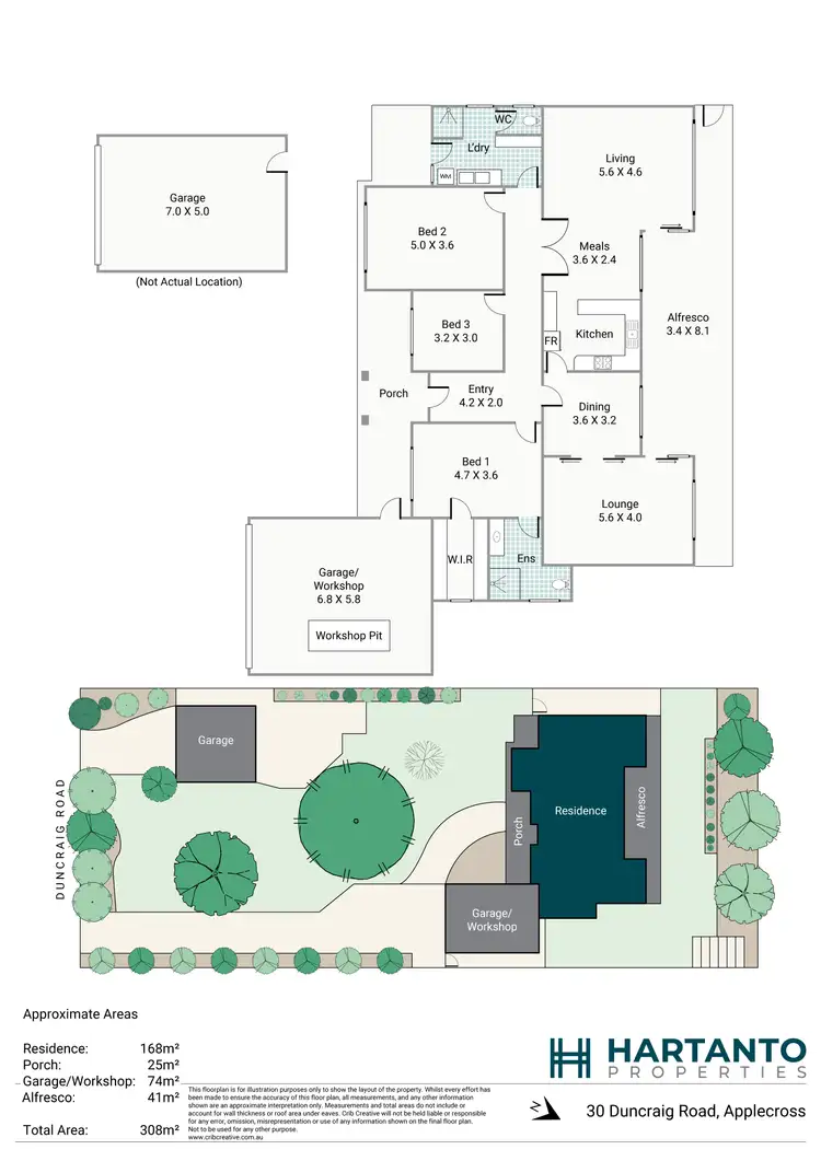 Floorplan of Homely house listing, 30 Duncraig Road, Applecross WA 6153