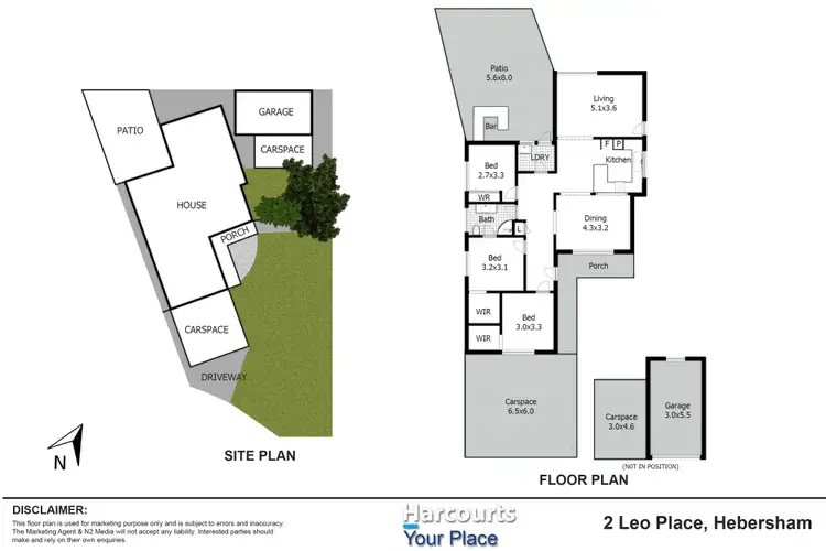 Floorplan of Homely house listing, 2 Leo Place, Hebersham NSW 2770