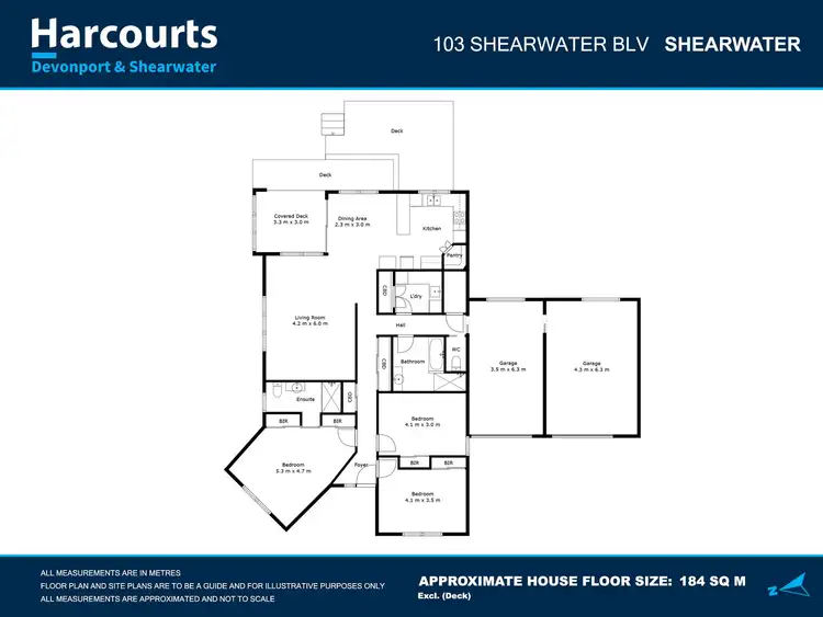 Floorplan of Homely house listing, 103 Shearwater Boulevard, Shearwater TAS 7307