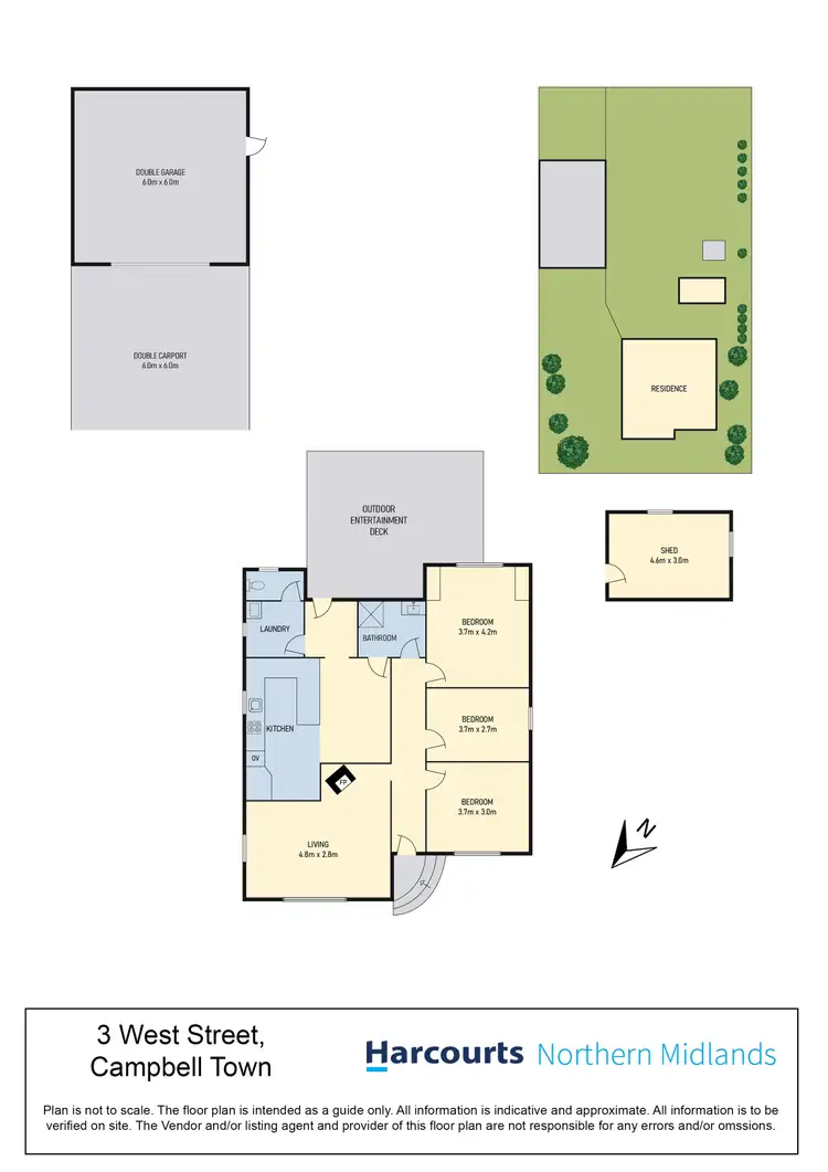 Floorplan of Homely house listing, 3 West Street, Campbell Town TAS 7210