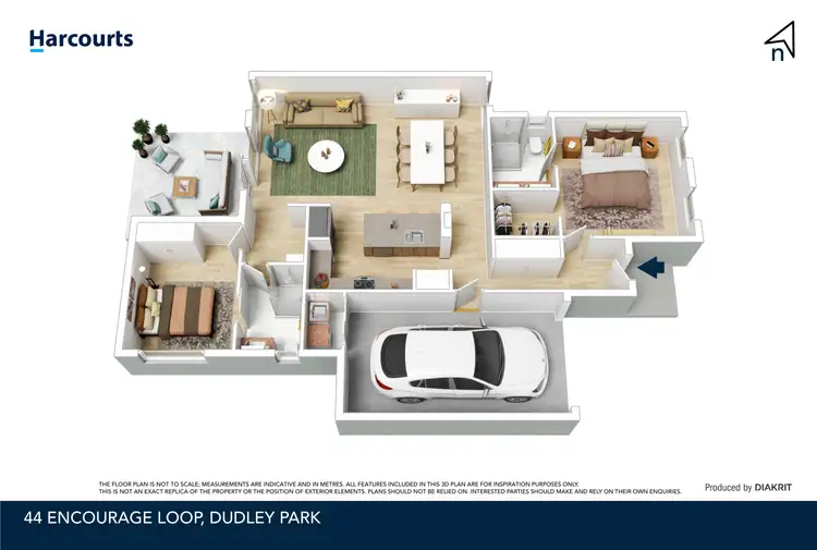 Floorplan of Homely house listing, 44 Encourage Loop, Dudley Park WA 6210
