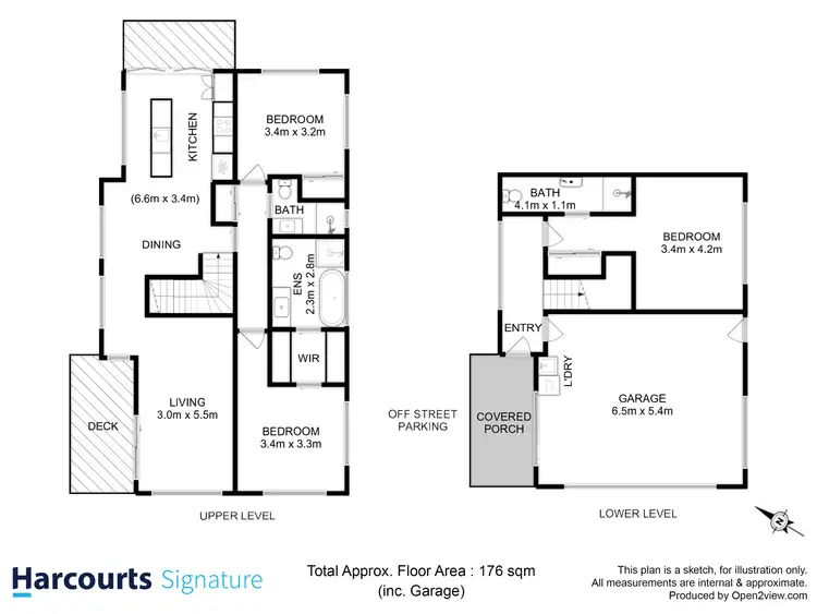 Floorplan of Homely townhouse listing, 1/10 Yachtsmans Way, Tranmere TAS 7018
