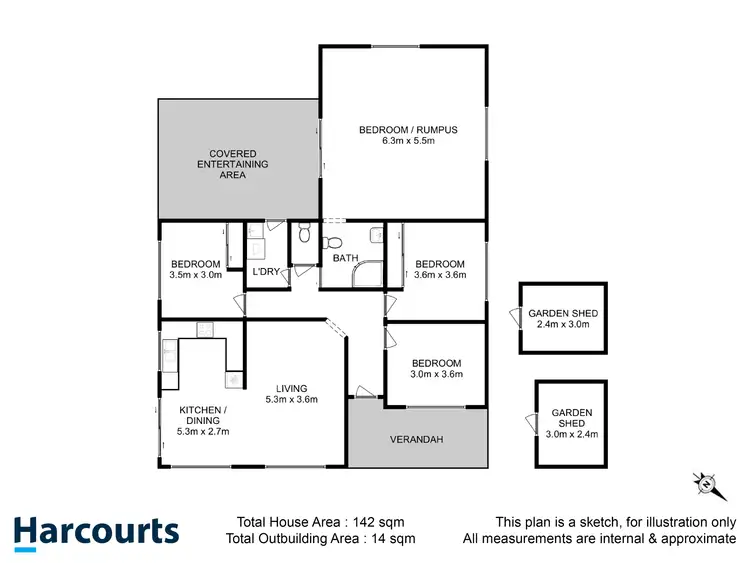 Floorplan of Homely house listing, 12 Wellington Street, Huonville TAS 7109
