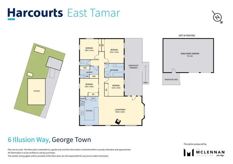 Floorplan of Homely house listing, 6 Illusion Way, George Town TAS 7253
