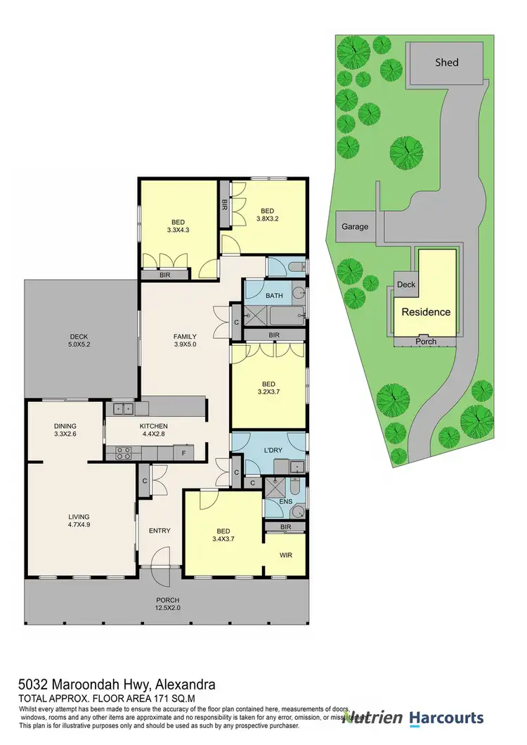 Floorplan of Homely house listing, 5032 Maroondah Highway, Alexandra VIC 3714