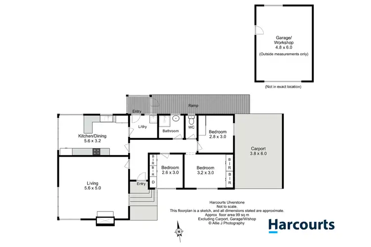 Floorplan of Homely house listing, 9 Dunning Street, Ulverstone TAS 7315