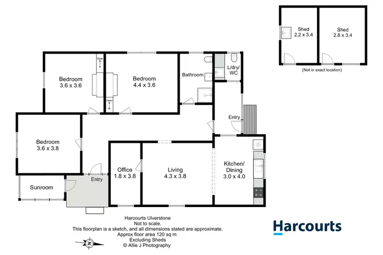 Floorplan of Homely house listing, 4 South Road, West Ulverstone TAS 7315