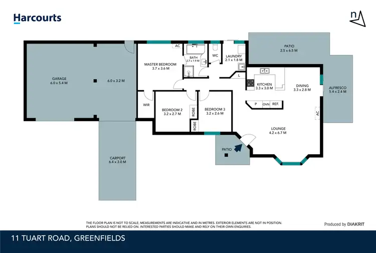 Floorplan of Homely house listing, 11 Tuart Road, Greenfields WA 6210