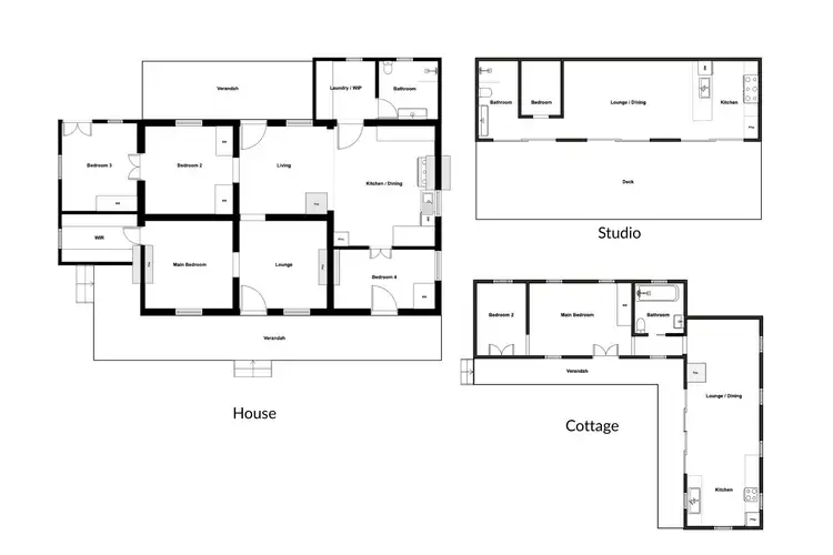 Floorplan of Homely house listing, 305 Cooringle Road, Nubba NSW 2587