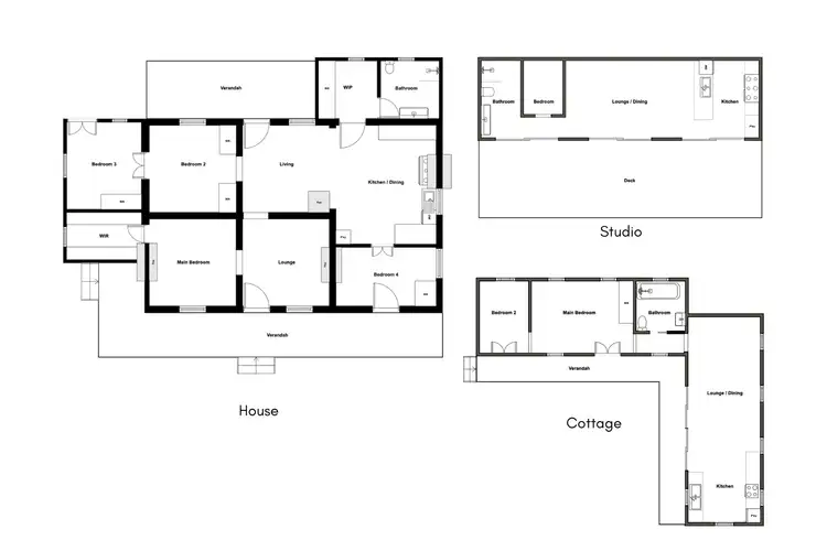 Floorplan of Homely house listing, 305 Cooringle Road, Nubba NSW 2587