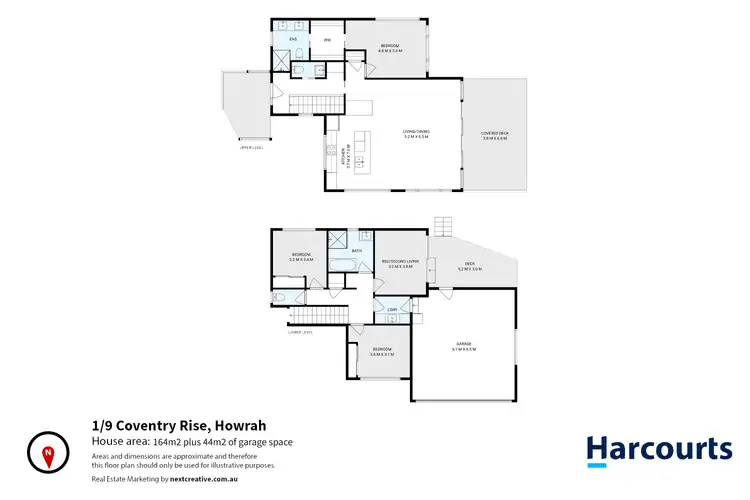Floorplan of Homely house listing, 1/9 Coventry Rise, Howrah TAS 7018