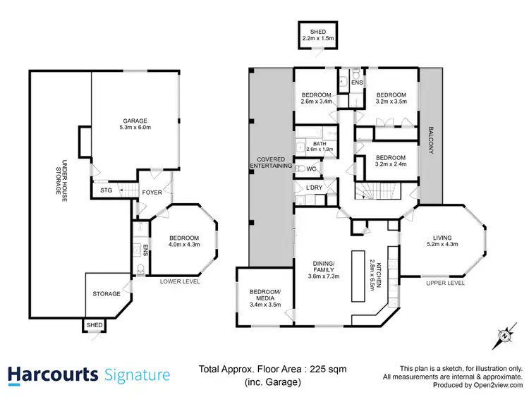 Floorplan of Homely house listing, 4 Sabrina Court, Lindisfarne TAS 7015