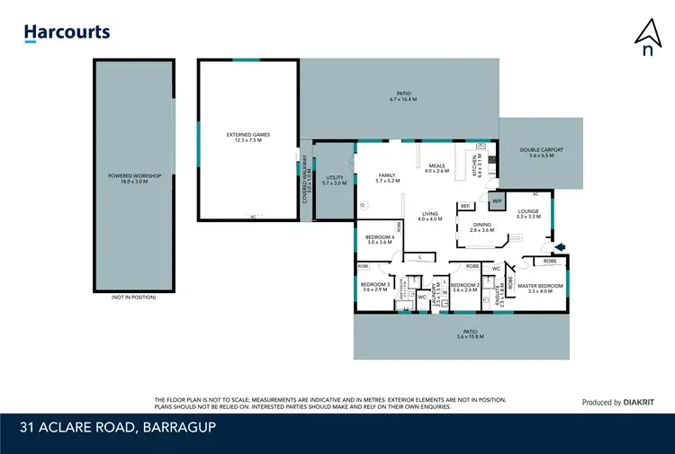 Floorplan of Homely house listing, 31 Aclare Road, Barragup WA 6209