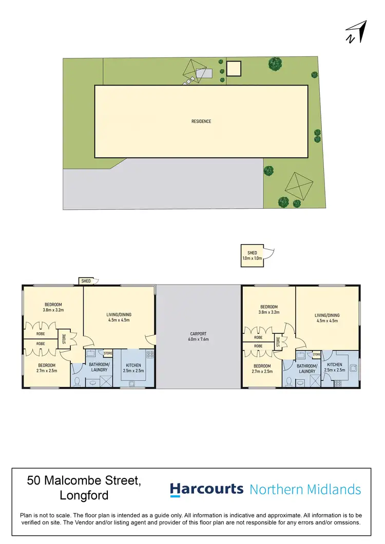Floorplan of Homely house listing, 50 Malcombe Street, Longford TAS 7301