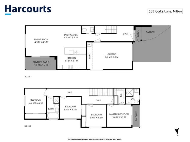 Floorplan of Homely house listing, 58B Corks Lane, Milton NSW 2538