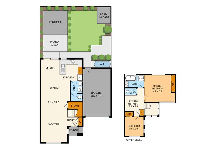 Floorplan of Homely unit listing, 12/320 Canterbury Road, Bayswater North VIC 3153